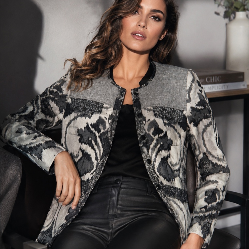 Elie Tahari Patterned Jacket